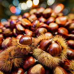 밤송이, 밤, 군밤,  chestnet