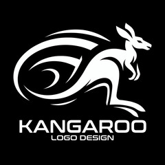 Kangaroo Vector Logo Design