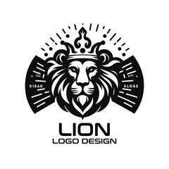 Lion Vector Logo Design
