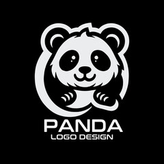 Panda Vector Logo Design