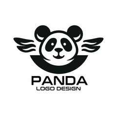 Panda Vector Logo Design