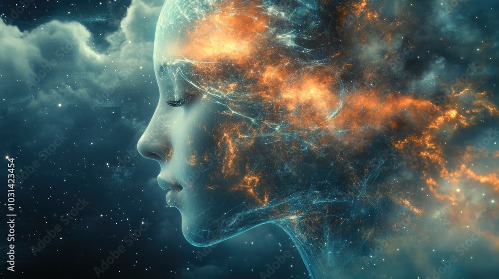 Poster artificial intelligence with mental health technology and internet with network computing