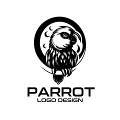 Parrot Vector Logo Design