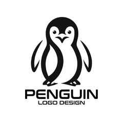 Penguin Vector Logo Design