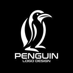 Penguin Vector Logo Design