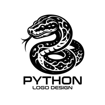 Python Vector Logo Design