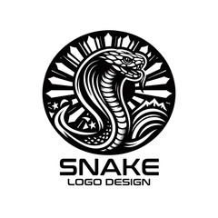 Snake Vector Logo Design