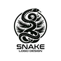 Snake Vector Logo Design