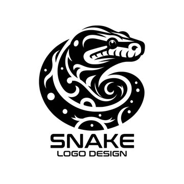 Snake Vector Logo Design