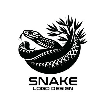 Snake Vector Logo Design