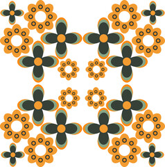 colorful floral pattern illustration