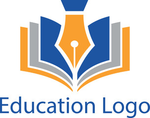 Education and Graduation Logo Design Vector