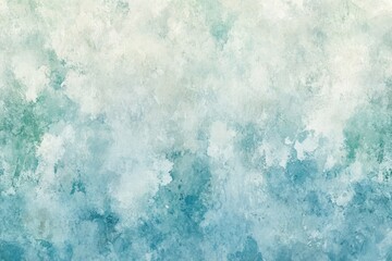 An abstract wallpaper with faded watercolor strokes in shades of blue and green, evoking a sense of calm and tranquility. 