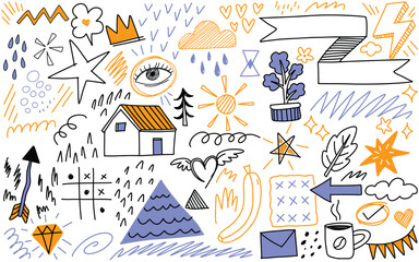 freehand doodle, transparent, creativity, illustrated notes