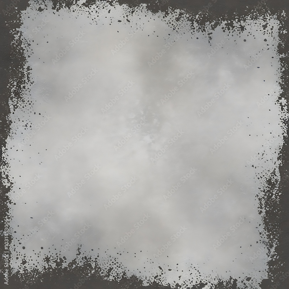 Aufkleber abstract digital artwork featuring a square layout with a central light gray area surrounded by a te