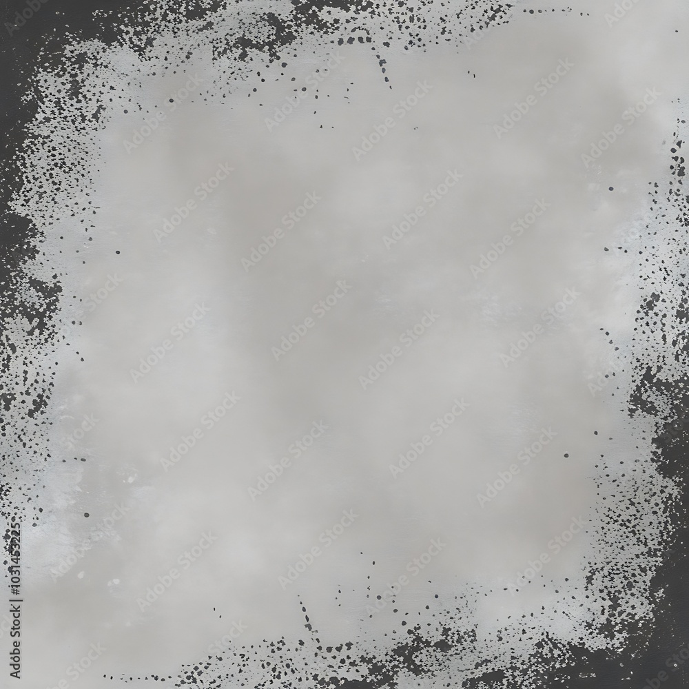 Aufkleber abstract digital artwork featuring a square layout with a central light gray area surrounded by a te