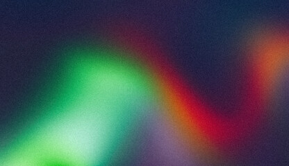 Pink purple red green blue abstract soft color flow noise texture backdrop design, grainy gradient glowing, bright, shine, noisy, vibrant poster or banner, copy space