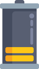 Battery icon with two bars of charge remaining, indicating a medium level of power