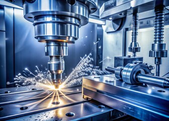 High Speed 5 Axis Machining Center for Precision Metal Processing and Manufacturing