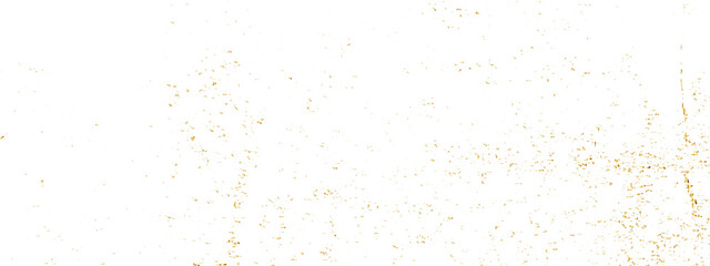 Abstract doted and confetti golden glitter and zigzag ribbon particles splatter on transparent background. Luxury golden glitter confetti that floats down falling bokeh celebration background.