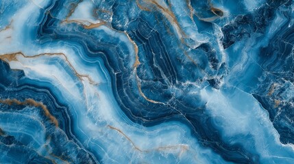 Natural blue marble texture background
