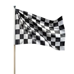 race flag isolated
