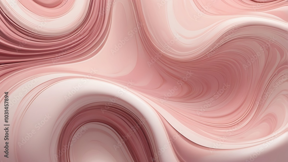 Poster close up, abstract style illustration background featuring a textured surface with swirling liquid f