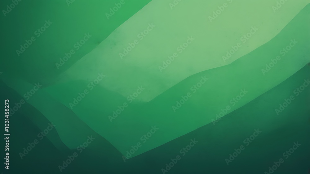 Poster abstract illustration textured gradient blank wall background transitioning from a darker green to a