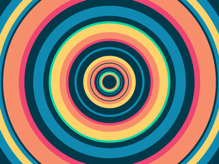 Colorful circle abstract background. Template for wallpaper, banner, presentation, website, etc.