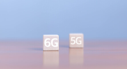 Businessman holding 6G virtual network connection icon such as icon Abstract Business Technology Hand Concept Phone Digital Line Mobile Data