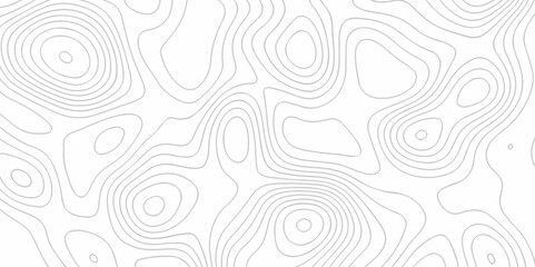 Vector abstract Topography map crave white and black wave doodle line topo map diagram relief line grid topo mountain background. geometric Line topography map contour background.