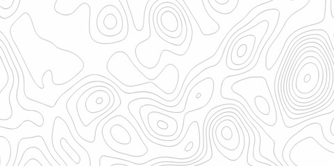 Vector abstract Topography map crave white and black wave doodle line topo map diagram relief line grid topo mountain background. geometric Line topography map contour background.