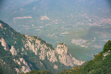 view from the top of mountain