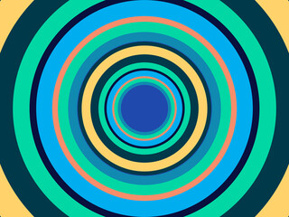 Colorful circle abstract background. Template for wallpaper, banner, presentation, website, etc.