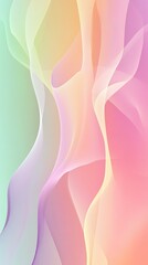 Fototapeta premium Smooth gradient color transitions creating a modern and elegant visual effect with soft blending hues for design backgrounds