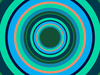 Colorful circle abstract background. Template for wallpaper, banner, presentation, website, etc.