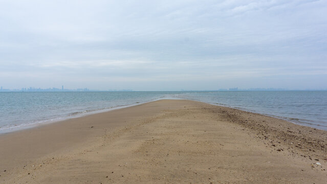 Cih Lake Sandbar Seascape