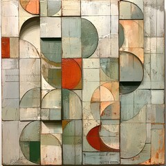 Fototapeta premium Abstract Geometric Composition