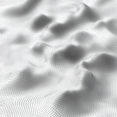 Abstract Wireframe Landscape