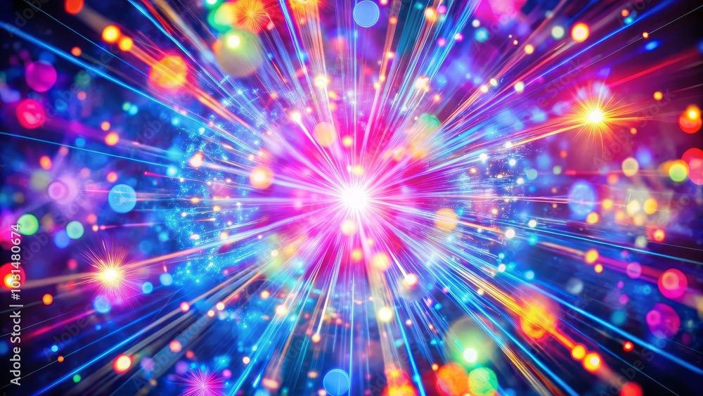 Poster abstract light background featuring soft gradients and luminous hues.