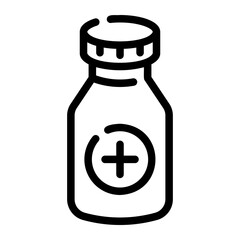 syrup Line Icon