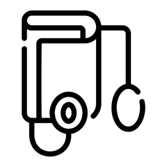 tonometer Line Icon