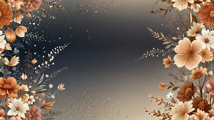 a frame with the word autumn on it