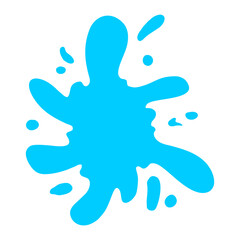 illustration of a splash of water