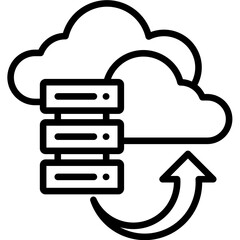 Cloud Server Icon