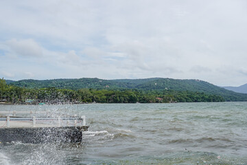 Taal Lake, Philippines near Lipa City Batangas Philippines