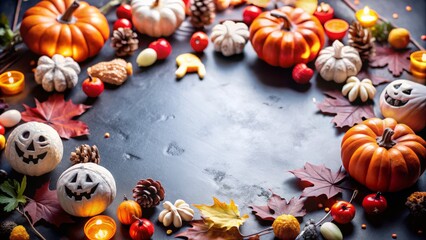 Creative banner layout ideal for Halloween holiday events.