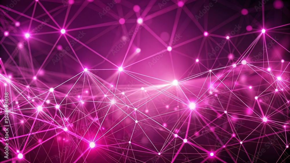 Aufkleber contemporary pink backdrop created using generative ai techniques.