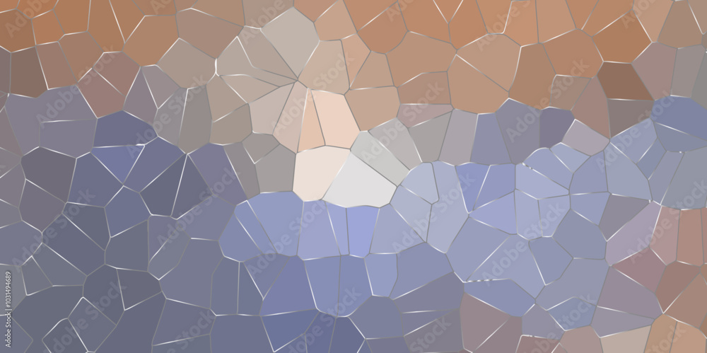 Poster abstract colorful broken stained glass background design with colorful line. geometric polygonal bac