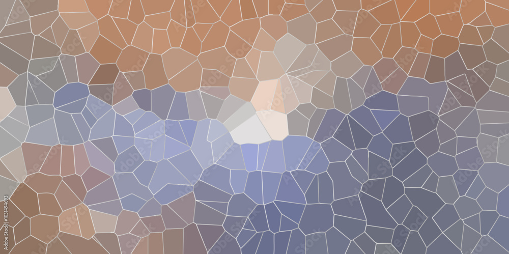 Poster abstract colorful broken stained glass background design with colorful line. geometric polygonal bac
